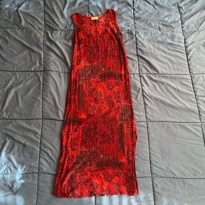 Kathie Lee Collection Pink Sleeveless Maxi Dress